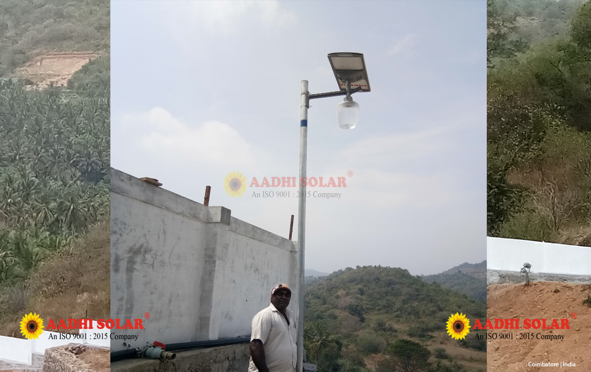 Aadhi Solar  Street Light manufacture in india | Coimbatore | Chennai